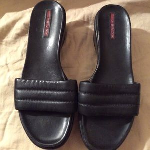 Prada wedge shoes!